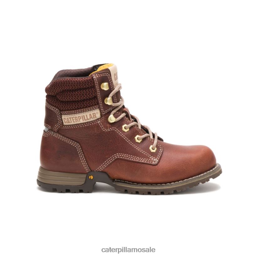 Paisley 6" arbeidsstøvel Caterpillar kvinner DLL628274 gulbrun | arbeidsstøvler