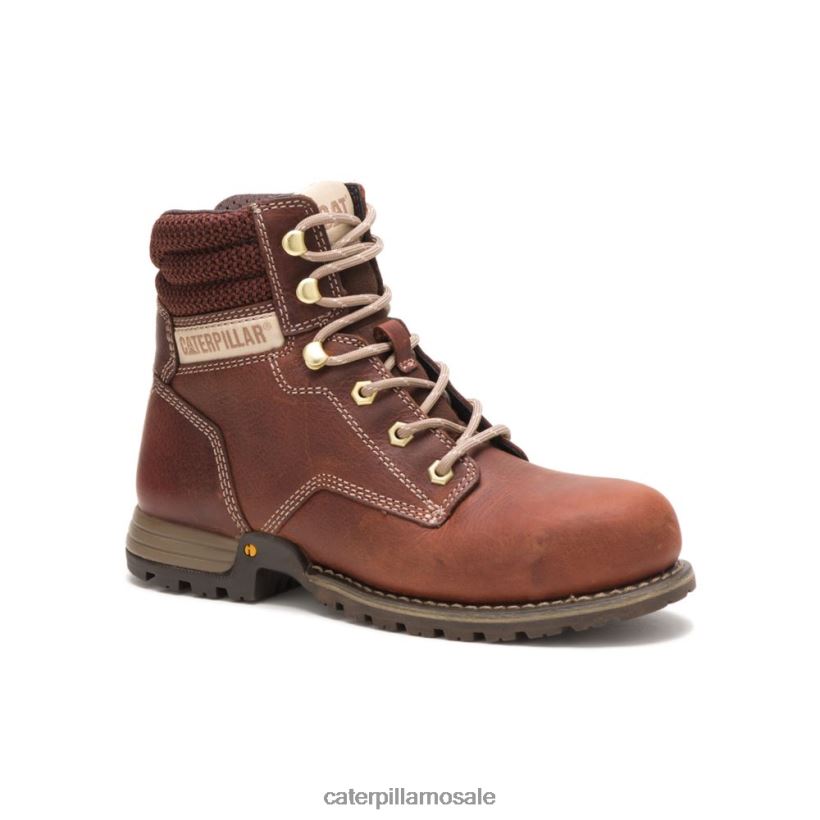 Paisley 6\" arbeidsstøvel i ståltå Caterpillar kvinner DLL628279 gulbrun | arbeidsstøvler