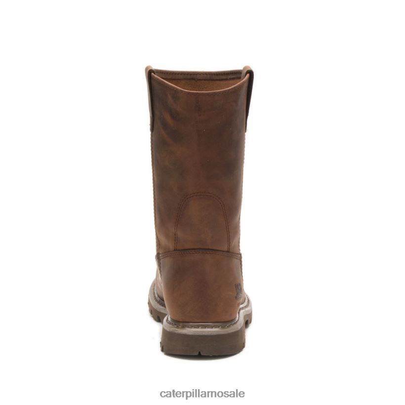 arbeidsstøvel i revolverstål Caterpillar kvinner DLL628272 mørk beige | arbeidsstøvler