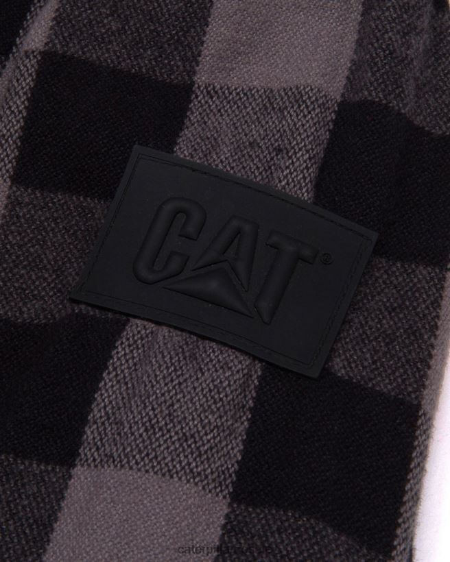 bøffelrutet tungvektsskjorte Caterpillar kvinner DLL628317 svart | topper og yttertøy