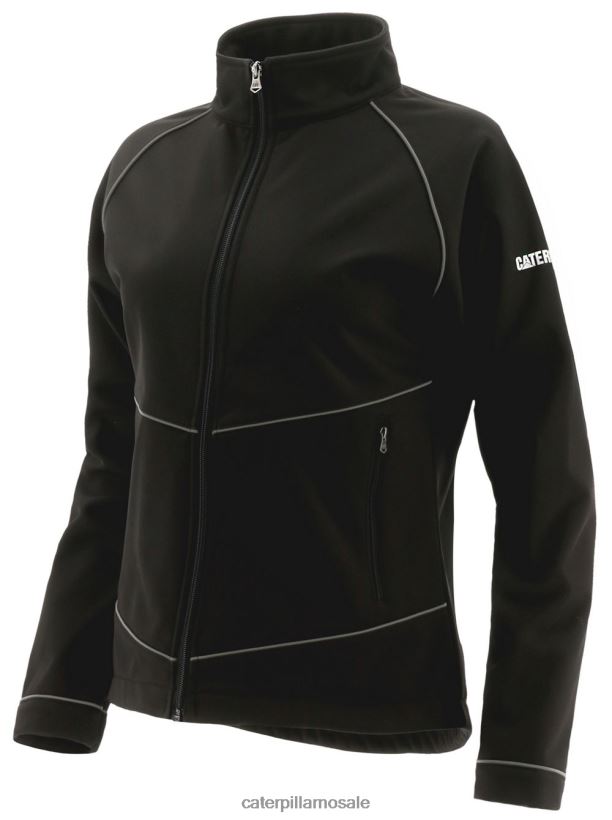 triton softshell-jakke Caterpillar kvinner DLL628304 svart | topper og yttertøy