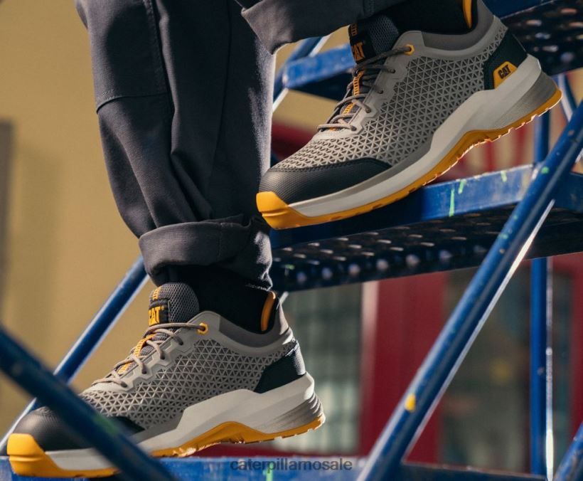 strømlinjeforme 2.0 kompositt-arbeidssko Caterpillar menn DLL62898 middels kull/paloma | arbeidssko