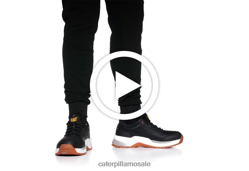 strømlinjeforme 2.0 kompositt-arbeidssko Caterpillar menn DLL62898 middels kull/paloma | arbeidssko