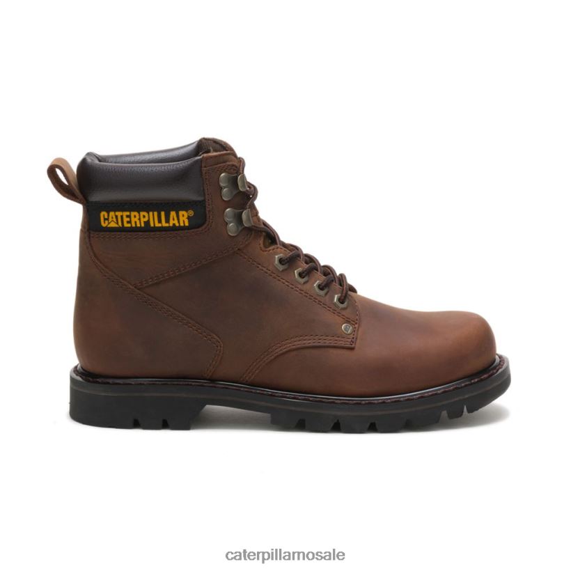 andre skiftarbeidsstøvel Caterpillar menn DLL62812 mørkebrun | arbeidsstøvler