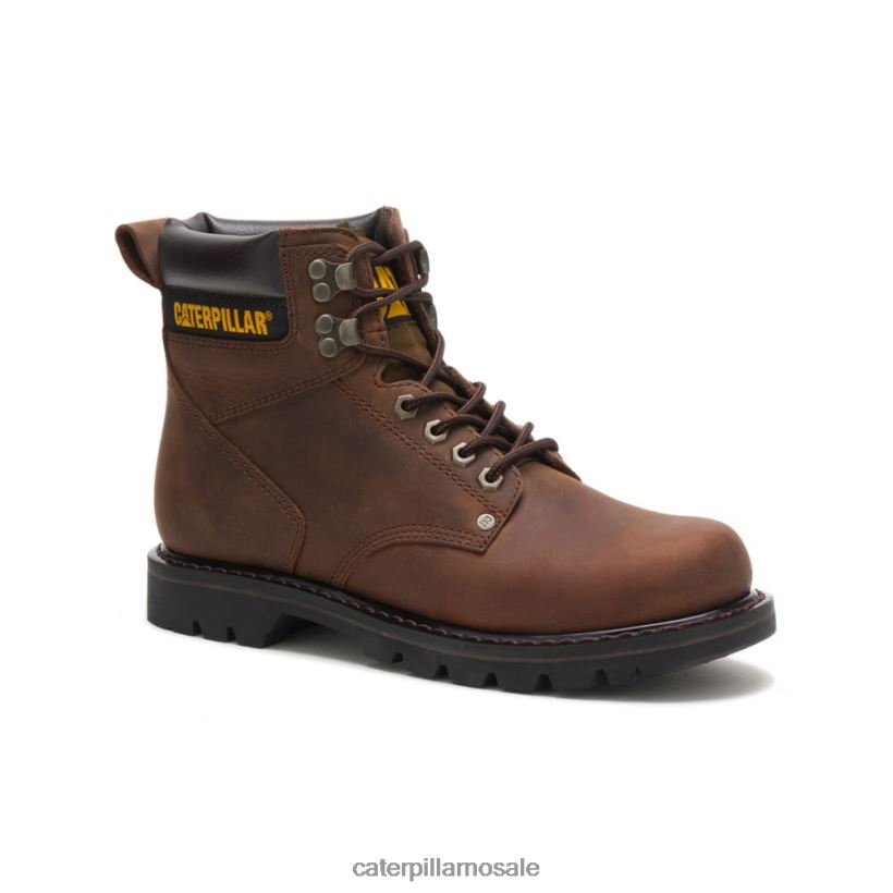 andre skiftarbeidsstøvel Caterpillar menn DLL62812 mørkebrun | arbeidsstøvler