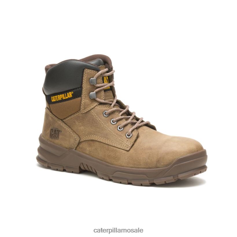 mobilize legering tå arbeidsstøvel Caterpillar menn DLL62854 fossil | arbeidsstøvler