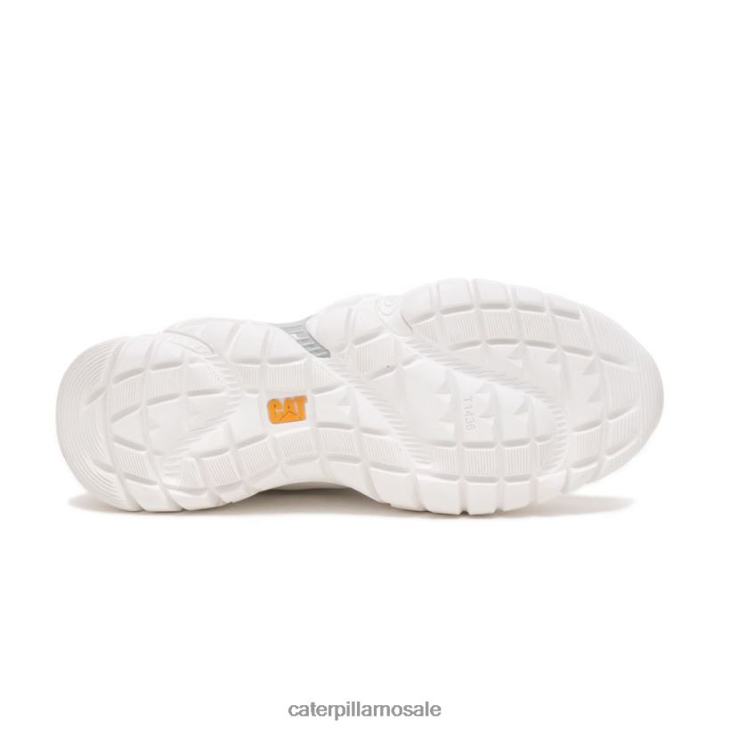 vapor storm joggesko Caterpillar menn DLL628151 lys hvit | uformelle chunky joggesko