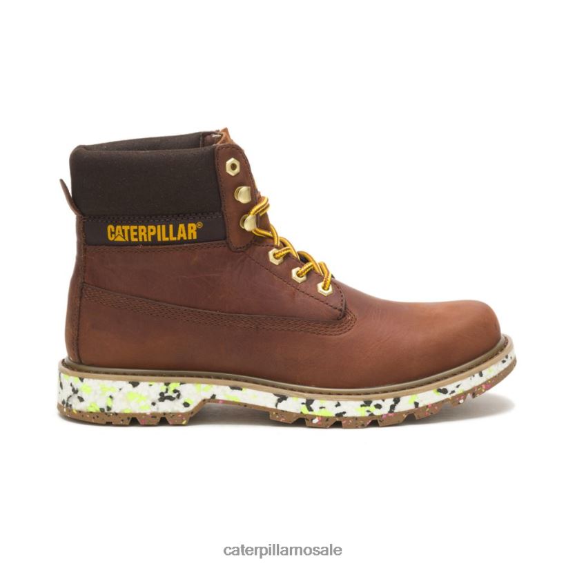 ecolorado støvel Caterpillar menn DLL628192 skinn brun | uformelle støvler