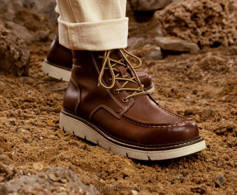 skjult støvel Caterpillar menn DLL628201 skinn brun | uformelle støvler