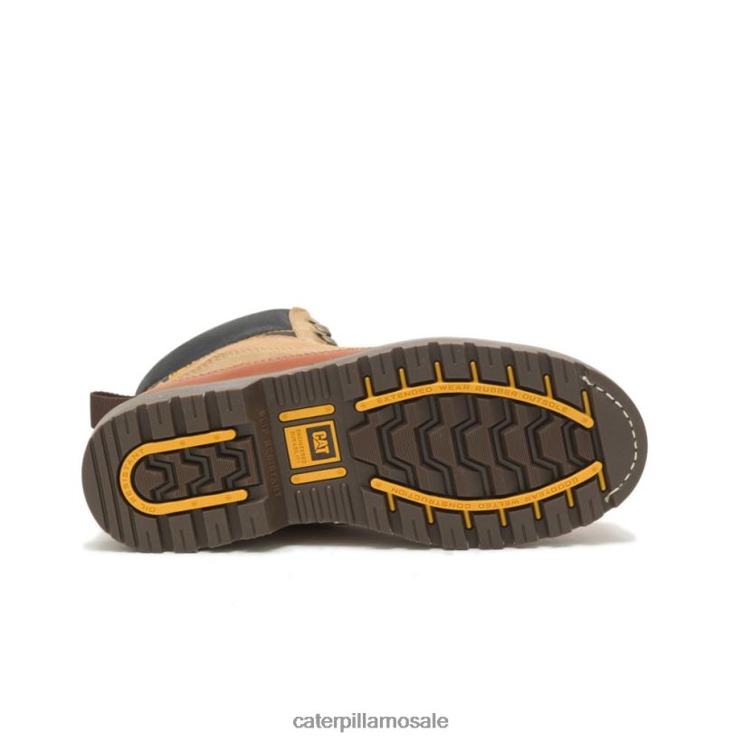 utah støvel Caterpillar X Nigel Cabourn menn DLL628205 skinn brun | uformelle støvler