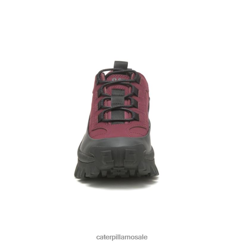 inntrenger vanntett kalosj Caterpillar menn DLL628124 svart/windsor vin | vanntett