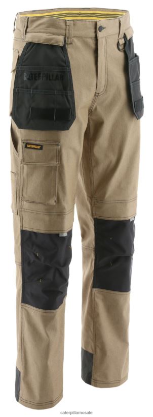 h2o forsvarsbukse Caterpillar menn DLL628117 mørk sand | bunner
