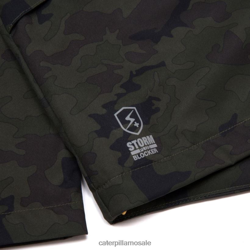 viktig regnjakke Caterpillar menn DLL628112 natt camo | topper og yttertøy