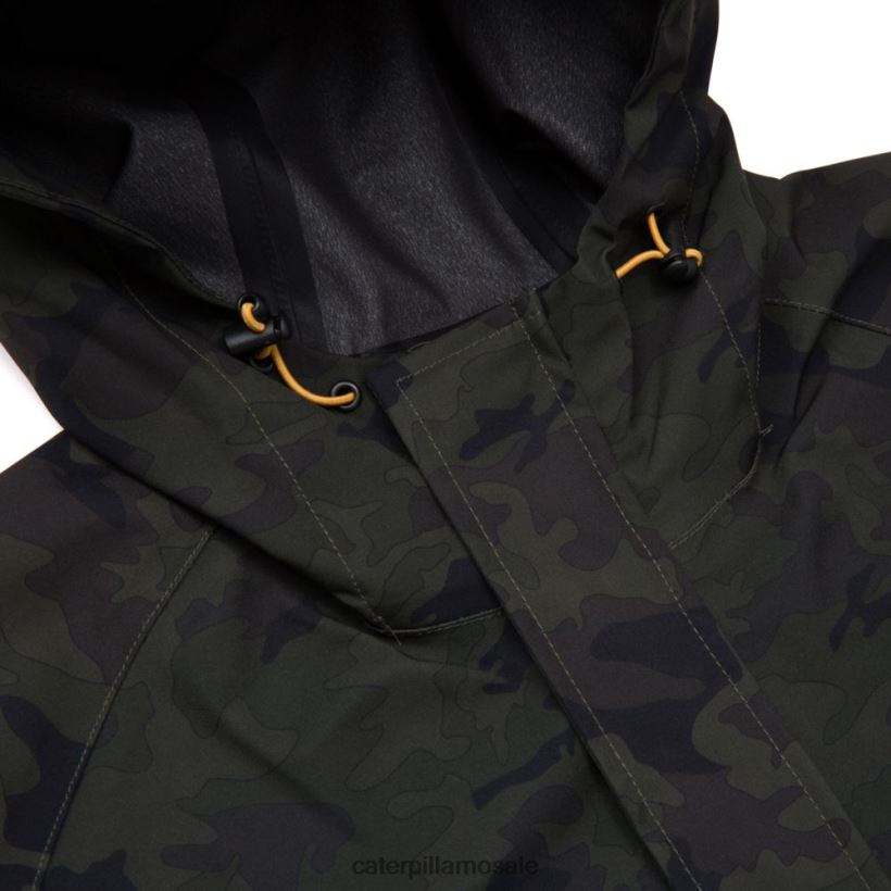 viktig regnjakke Caterpillar menn DLL628112 natt camo | topper og yttertøy