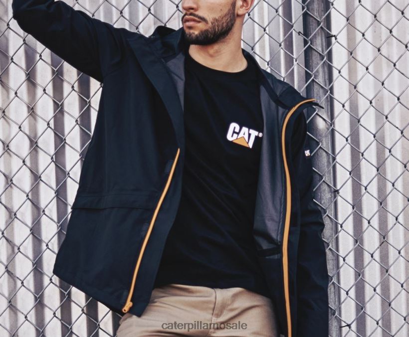 viktig regnjakke Caterpillar menn DLL628112 natt camo | topper og yttertøy