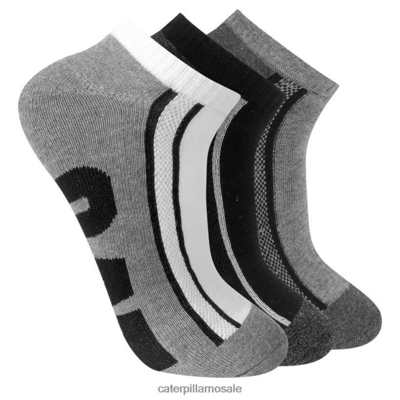 halvpute kvartsokk 3-pak Caterpillar menn DLL628259 multi | sokk